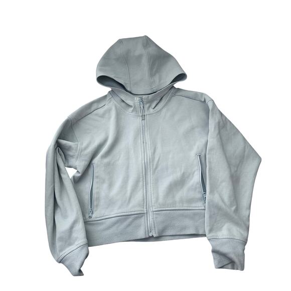 Old Navy Girls Dynamic Fleece Hoodie - Pale Grass - L (10/12) - Picture 2 of 5